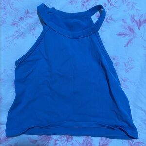 Blue free people top